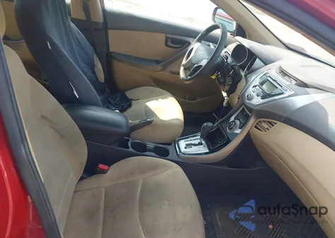 2012 Hyundai Elantra Gls (Ulsan Plant) from USA, damaged, VIN KMHDH4AE7CU461684